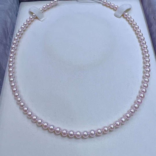 Sakura Pink Akoya Baby Pearls Necklaces