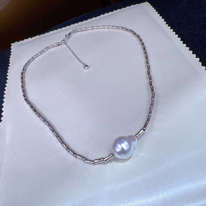 White Baroque Australia South Sea Pearl Pendant