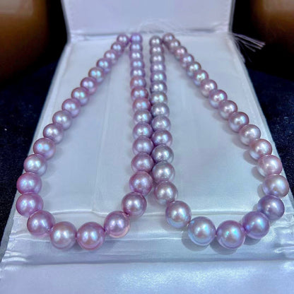 Purple Grape Edison Pearls Necklace